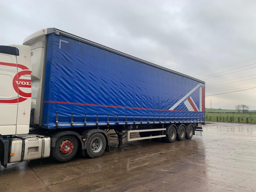 2015 Cartwright 3 axle curtain side trailer for Sale Strathclyde
