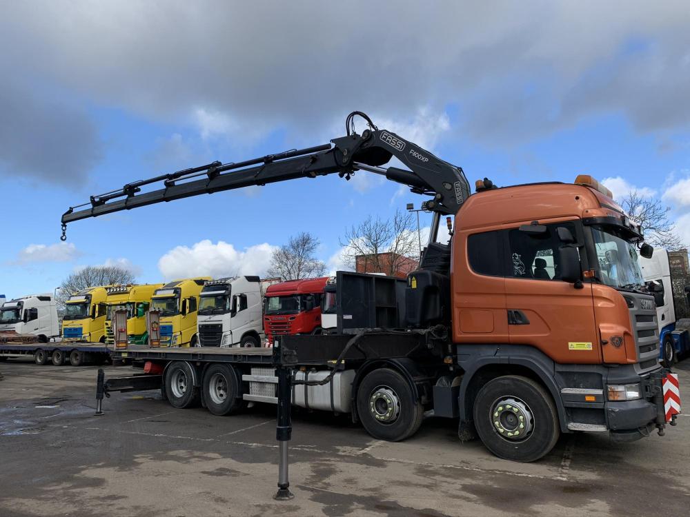 2007 (57) Scania R480 8x4 crane lorry, for Sale Strathclyde
