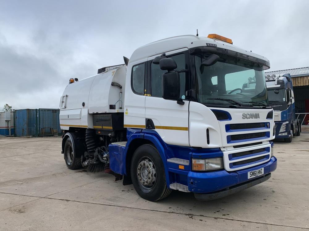 2012 (61) Scania P230 4x2 road sweeper for Sale Strathclyde