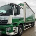 2018 (18) Mercedes Actros 6x2 curtainsider