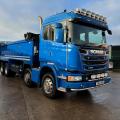 2014 (64) Scania G490 8x4 tipper