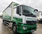 2018 (18) Mercedes Actros 6x2 curtainsider