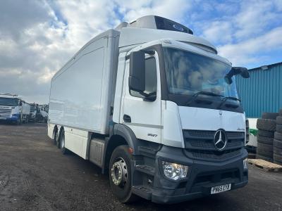 2015 (65) Mercedes Antos 6x2 fridge lorry