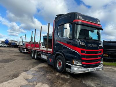 2018 (18) Scania R580 Wagon & Drag