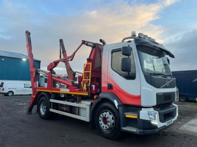 2018 (18) Volvo FL250 4x2 skip lorry
